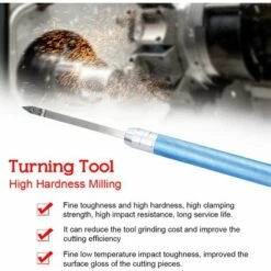 LIFCAUSAL 12 Teile / Satz Hohe Härte Metall Drehmaschine Drehwerkzeug Kit Bohrstangenhalter Set Für Die Verarbeitung Von Stahlteilen Handholzbearbeitungswerkzeug -Drechselbänke & Zubehör Verkäufe 66373607 3