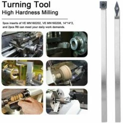 LIFCAUSAL 12 Teile / Satz Hohe Härte Metall Drehmaschine Drehwerkzeug Kit Bohrstangenhalter Set Für Die Verarbeitung Von Stahlteilen Handholzbearbeitungswerkzeug -Drechselbänke & Zubehör Verkäufe 66373607 5