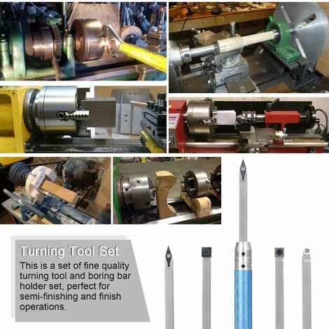 LIFCAUSAL 6 Teile / Satz Hohe Härte Metall Drehmaschine Drehwerkzeug Kit Bohrstangenhalter Set Für Die Bearbeitung Von Stahlteilen Handholzbearbeitungswerkzeug 3 LIFCAUSAL 6 Teile / Satz Hohe Härte Metall Drehmaschine Drehwerkzeug Kit Bohrstangenhalter Set Für Die Bearbeitung Von Stahlteilen Handholzbearbeitungswerkzeug – Bild 3