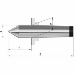 ROHM Röhm Körnerspitze Fest MK 2